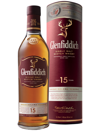 Glenfiddich® 15 Year Old Solera Reserve Bottle