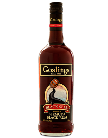 Goslings Black Seal Rum Bottle