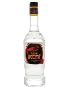 Pitu Cachaca Bottle