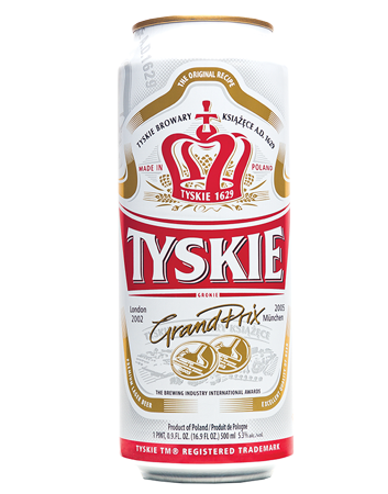 Tyskie Beer Can